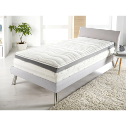 admirador. Cubrecolchón “BIG KOMFORT PLUS”, espuma fría de 7 zonas, con franjas de ventilación