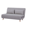 Comfortable recliner chair with adjustable backrest and soft upholstery