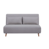 Comfortable recliner chair with adjustable backrest and soft upholstery