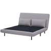 Comfortable recliner chair with adjustable backrest and soft upholstery