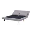 Comfortable recliner chair with adjustable backrest and soft upholstery