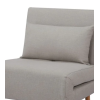 Comfortable recliner chair with adjustable backrest and soft upholstery