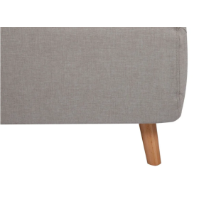 Comfortable recliner chair with adjustable backrest and soft upholstery