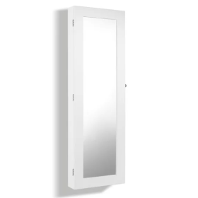 Jewelry cabinet with mirror, 36 x 110 x 9.5 cm, lockable - LIVARNO Home