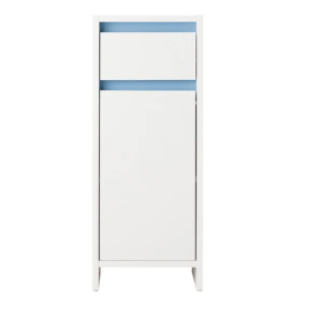 Oslo side cabinet with door and drawer, functional for every home