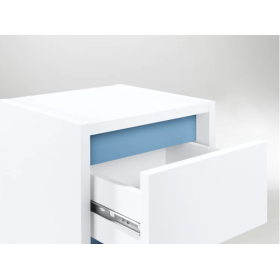 Oslo side cabinet with door and drawer, functional for every home