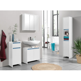 Oslo side cabinet with door and drawer, functional for every home