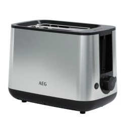 AEG T3-1-3ST 7 – 800W stainless steel toaster, 2 slices