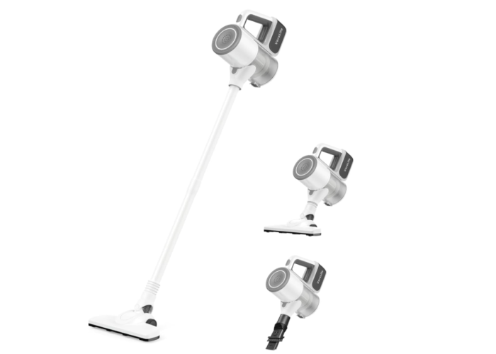 Aspiradora inalámbrica S6, 30 kPa, 6 baterías de 2000 mAh, 40 min de autonomía Aspiradora inalámbrica S6, 30 kPa, 6 baterías de 2000 mAh, 40 min de autonomía