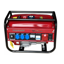 Generador Walter Stahl PR8500W, 4 tiempos gasolina, generador de corriente, ¡nuevo!