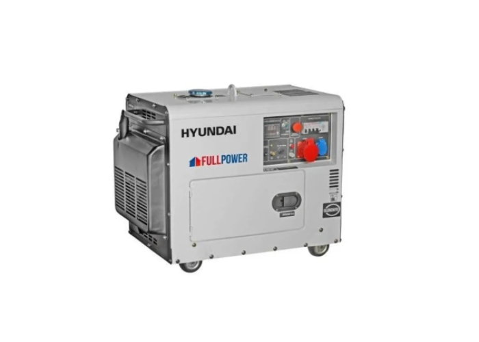 Diesel generator Hyundai 6KW Full Power - AVR silenced New Diesel generator Hyundai 6KW Full Power - AVR silenced New