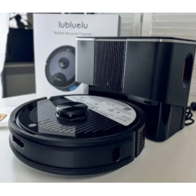 Lubluelu A901+C710 Robotic Vacuum and Mop, Black