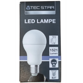 LED lamp Tec Star E27, 1521 lumens