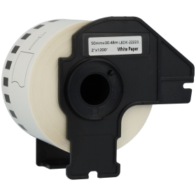 Brother DK-22223 50 mm x 30.48 m compatible labels