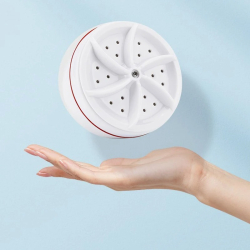 Portable Washing Machine, Ultrasonic Turbo Washing Machine, USB Powered Mini Washing Machines, Suction Cups for Home, Travel