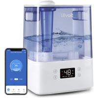 Humidificador LEVOIT 6L para habitaciones grandes Dormitorio hasta 47m², 60H