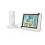 Radio weather station Weather station digital color display indoor