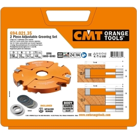 CMT 694.021.35 - Set of 2 heads for ranunar hw d=150x14-28x35