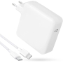 Cargador Mac Book Pro,96W Mac Book cable de carga USB C cargador para Mac Book Pro16/15/13 pulgadas 2021, 2020, 2019, 2018, Mac Book Air 2020, 2019, 2018, iPad Pro, con 7,2 pies USB C a C cable de carga