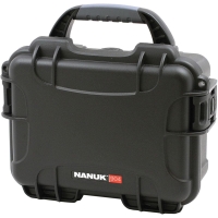 Nanuk 904 Waterproof hard case with plush foam inlay - Black