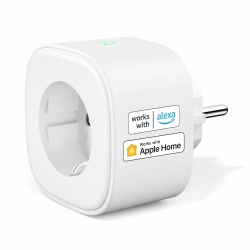 Meross WiFi Smart Plug, 16A таймер дистанционного управления WiFi Plug, совместим с Alexa, Apple HomeKit и Google Home, 3840 Вт