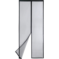Apalus VP Magnetic Door - Heavy Duty Moskitoschutz, automatisch von oben nach unten schließend, hält frische Luft herein und Ungeziefer heraus (90x210CM, Schwarz)