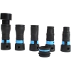 Cen-Tec Systems 95237 Мультибрендовый пылесборник для электроинструмента Quick Click, черный, расширенный комплект адаптеров