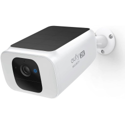 eufy Security S230 SoloCam S40, Überwachungskamera aussen, Sicherheitskamera mit WLAN, Scheinwerfer, Solarpanel, Solarbetrieben, 2K Auflösung, IP67 Wasserschutz