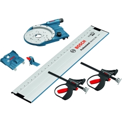 Bosch Professional Systemzubehör-Paket FSN OFA 32 KIT 800 (beinhaltet Führungsschiene mit Lochraster, Führungsschienenadapter, 2 Klemmzwingen, Zusatzadapter)