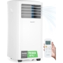 COMFEE Penguin Portable Air Conditioner 9000 BTU / 2300 Frigories - 3 in 1 Air Conditioner Cools, Ventilates and Dehumidifies [Energy Efficiency Class A]