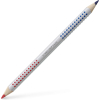 Faber-Castell 110910 - Jumbo Grip Bicolor red and blue hyphenating pencil, 1 piece