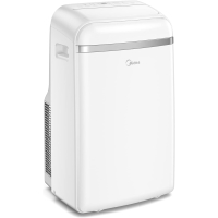 Midea mobile air conditioner MPD-12CRN7, 12000 BTU 3.5kW, cooling&ventilation&dehumidification, room size up to 117m³(43㎡), mobile air conditioner with exhaust air hose