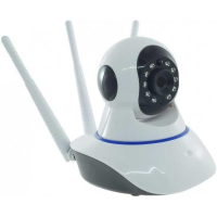 GC GLOBALCOMMERCE Wireless IP Camera 1080P Infrared Motorized Video Surveillance Camera with 3 wifi antennas with night vision