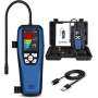 Refrigerant leak detector, ALD-200 Freon leak detector, battery-operated, Freon sniffer, halogen detector for R134A, R410A, R22, R1234YF, R600a, R290, CFC, HCFC, HFC, HCs, HFO