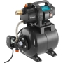 Gardena Sistema de control 3700/4: bomba de agua doméstica con depósito de 19 l, membrana EPDM e insertos roscados de latón, caudal 3700 l/h, motor 800 W (09023-20)