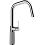 SCHOCK kitchen mixer SC-530 Croma - CRISTALITE high-pressure mixer tap with pull-out hose spray and standard connections