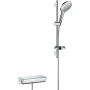 Комплект термостатичного змішувача hansgrohe Raindance Select S 150 0,65 м, 3 види струменя, хром