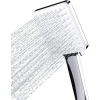Newentor Rainfall showerhead, hand shower, large water-saving showerhead, high pressure, XXL showerhead with 6 spray patterns (without hose)