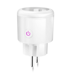 SURFOU Wi-Fi Smart Outlet mit Stromverbrauch, Fernsteuerung per App und Sprache, kompatibel mit Alexa, Google Home und SmartThings