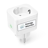 Розумна розетка Meross з контролем споживання, розетка Bluetooth WiFi, 16 А, розумна розетка Schuko, сумісна з Alexa, Google Home і SmartThings