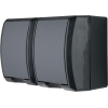 REV AquaForm, double socket, damp room socket, IP44, surface-mounted, anthracite