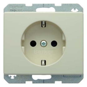 Berker 47350002 SCHUKO socket outlet Berker Arsys white, glossy