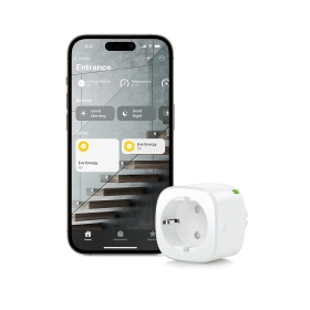 Eve Energy (Matter) - Enchufe inteligente, control por app y voz, compatible con Apple Home, Alexa, Google Home, SmartThing