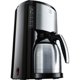 Melitta Look III Therm Selection 1011-12 bk, cafetera de filtro con termo, AromaSelector, negro