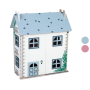 Playtive wooden dollhouse »Cabinet«, three floors, foldable