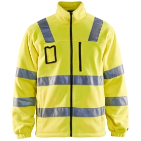 Blakläder fleece jacket high visibility