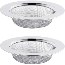 Stainless steel sink strainer, 2 pieces