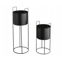 MODERN STANDING FLOWER POT FLOWER BED 2 pieces