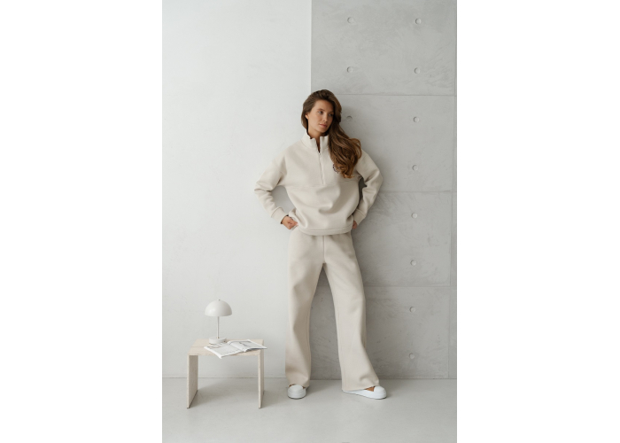 Fleeceanzug mit Sweatshirt Fleeceanzug mit Sweatshirt