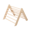 Climbing triangle, made of solid wood